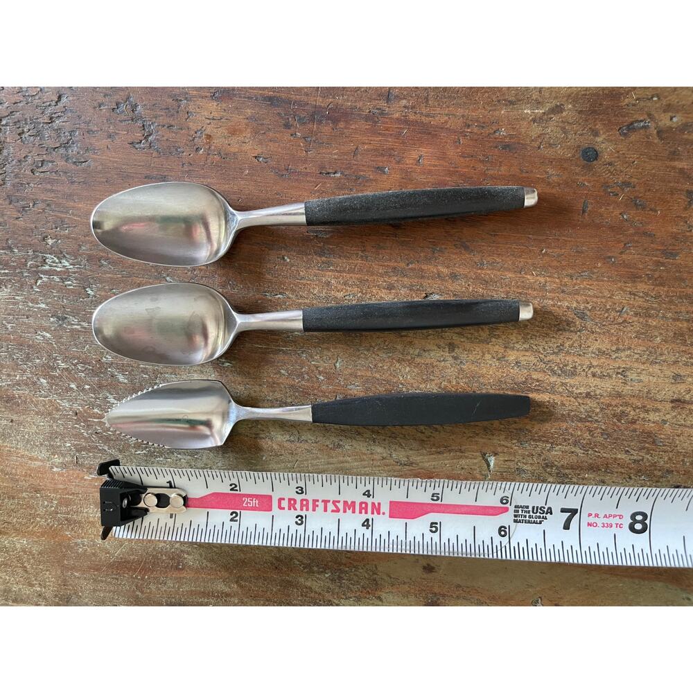 MCM Vintage Danish grapefruit and soup spoons